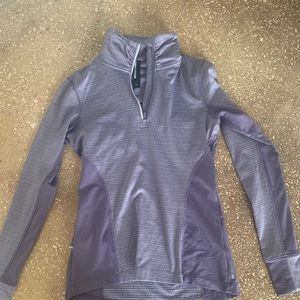 Purple workout top